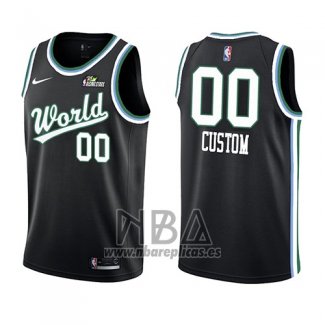 Camiseta 2019 Rising Star World Negro Personalizada