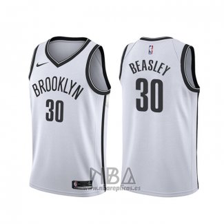 Camiseta Brooklyn Nets Michael Beasley NO 30 Association 2020 Blanco