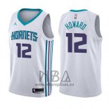 Camiseta Charlotte Hornets Dwight Howard NO 12 Association 2017-18 Blanco