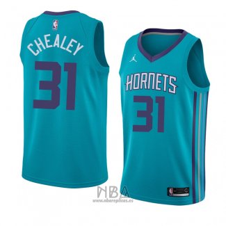 Camiseta Charlotte Hornets Joe Chealey NO 31 Icon 2018 Verde