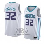 Camiseta Charlotte Hornets Joe Chealey NO 32 Association 2018 Blanco