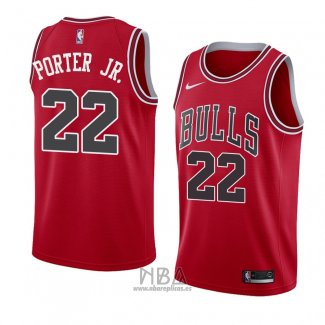 Camiseta Chicago Bulls Otto Porter JR. NO 22 Icon 2018 Rojo