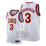 Camiseta Cleveland Cavaliers Andre Drummond NO 3 Association 2019-20 Blanco