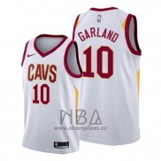 Camiseta Cleveland Cavaliers Darius Garland NO 10 Association 2019-20 Blanco