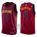 Camiseta Cleveland Cavaliers Iman Shumpert NO 4 Swingman Icon 2017-18 Rojo