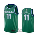 Camiseta Dallas Mavericks Tim Hardaway Jr. NO 11 Hardwood Classics 2020-21 Verde