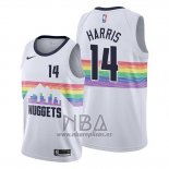 Camiseta Denver Nuggets Gary Harris NO 14 Ciudad Edition Blanco