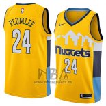 Camiseta Denver Nuggets Mason Plumlee NO 24 Statement 2018 Amarillo