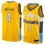 Camiseta Denver Nuggets Paul Millsap NO 4 Statement 2018 Amarillo