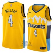 Camiseta Denver Nuggets Paul Millsap NO 4 Statement 2018 Amarillo