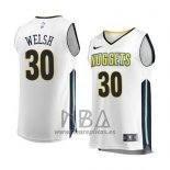 Camiseta Denver Nuggets Thomas Welsh NO 30 Association 2017-18 Blanco