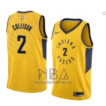 Camiseta Indiana Pacers Darren Collison NO 2 Statement 2018 Amarillo