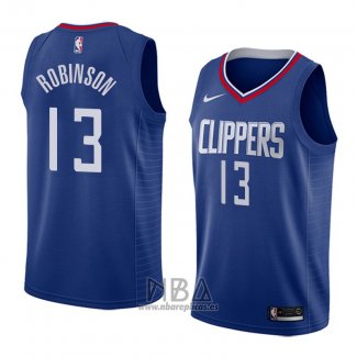 Camiseta Los Angeles Clippers Jerome Robinson NO 13 Icon 2017-18 Azul