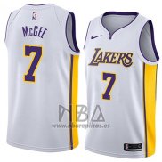 Camiseta Los Angeles Lakers Javale McGee NO 7 Association 2018 Blanco