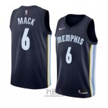 Camiseta Memphis Grizzlies Shelvin Mack NO 6 Icon 2018 Azul