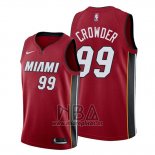 Camiseta Miami Heat Jae Crowder NO 99 Statement 2019-20 Rojo