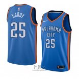 Camiseta Oklahoma City Thunder Abdul Gaddy NO 25 Icon 2018 Azul