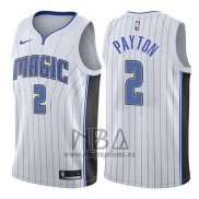 Camiseta Orlando Magic Elfrid Payton NO 2 Association 2017-18 Blanco