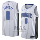 Camiseta Orlando Magic Mario Hezonja NO 8 Association 2018 Blanco