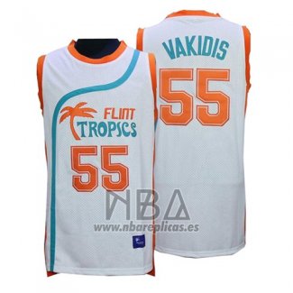 Camiseta Pelicula Flint Tropscs Masmig Vakidis NO 55 Blanco