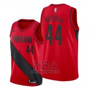 Camiseta Portland Trail Blazers Mario Hezonja NO 44 Statement Rojo