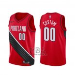 Camiseta Portland Trail Blazers Personalizada Statement Rojo