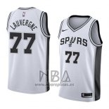 Camiseta San Antonio Spurs Joffrey Lauvergne NO 77 Association 2018 Blanco