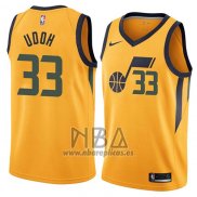 Camiseta Utah Jazz Ekpe Udoh NO 33 Statement 2018 Amarillo