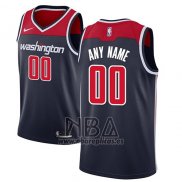 Camiseta Washington Wizards Personalizada 2017-18 Azul