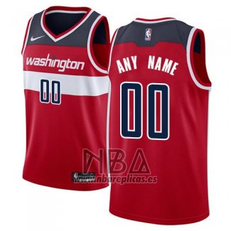 Camiseta Washington Wizards Personalizada 2017-18 Rojo