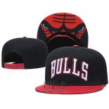 Gorra Chicago Bulls Negro Rojo Blanco