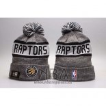 Gorro Beanie Toronto Raptors Gris Negro