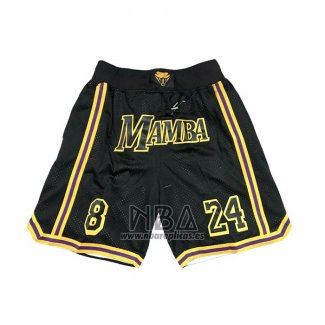 Pantalone Los Angeles Lakers Mamba Negro