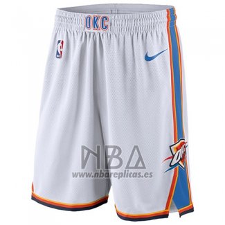 Pantalone Oklahoma City Thunder 2017-18 Blanco