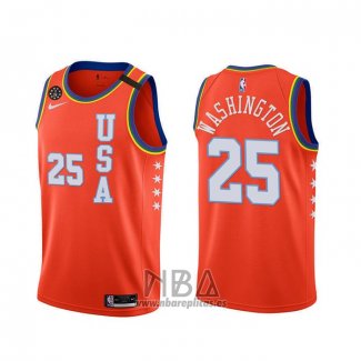 Camiseta 2020 Rising Star P. J. Washington NO 25 USA Rojo