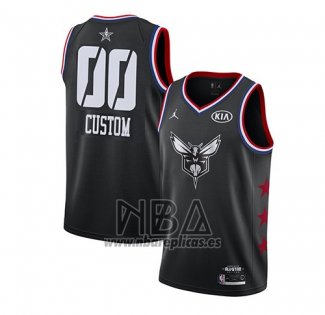 Camiseta All Star 2019 Charlotte Hornets Personalizada Negro