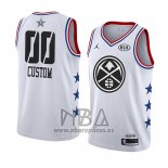 Camiseta All Star 2019 Denver Nuggets Personalizada Blanco