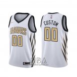 Camiseta Atlanta Hawks Personalizada Ciudad Blanco