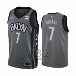 Camiseta Brooklyn Nets Kevin Durant NO 7 Statement 2019-20 Gris