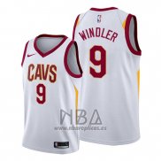 Camiseta Cleveland Cavaliers Dylan Windler NO 9 Association 2019-20 Blanco