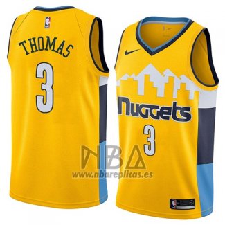 Camiseta Denver Nuggets Isaiah Thomas NO 3 Statement 2018 Amarillo