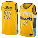 Camiseta Denver Nuggets Jamal Murray NO 27 Statement 2018 Amarillo