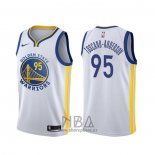 Camiseta Golden State Warriors Juan Toscano-Anderson NO 95 Association Blanco