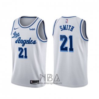 Camiseta Los Angeles Lakers J.r. Smith NO 21 Classic 2020 Blanco