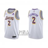 Camiseta Los Angeles Lakers Wayne Ellington NO 2 Association 2021-22 Blanco