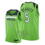 Camiseta Minnesota Timberwolves Malik Beasley NO 5 Statement 2019-20 Verde