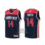 Camiseta Nino Washington Wizards Ish Smith NO 14 Association 2020-21 Azul