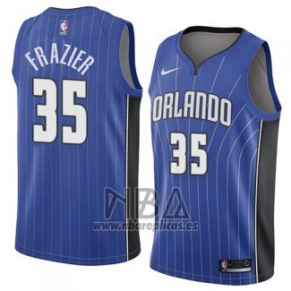 Camiseta Orlando Magic Melvin Frazier NO 35 Icon 2018 Azul