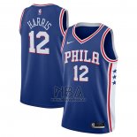 Camiseta Philadelphia 76ers Tobias Harris NO 12 Icon Azul