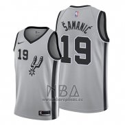 Camiseta San Antonio Spurs Luka Samanic NO 19 Statement 2019-20 Gris